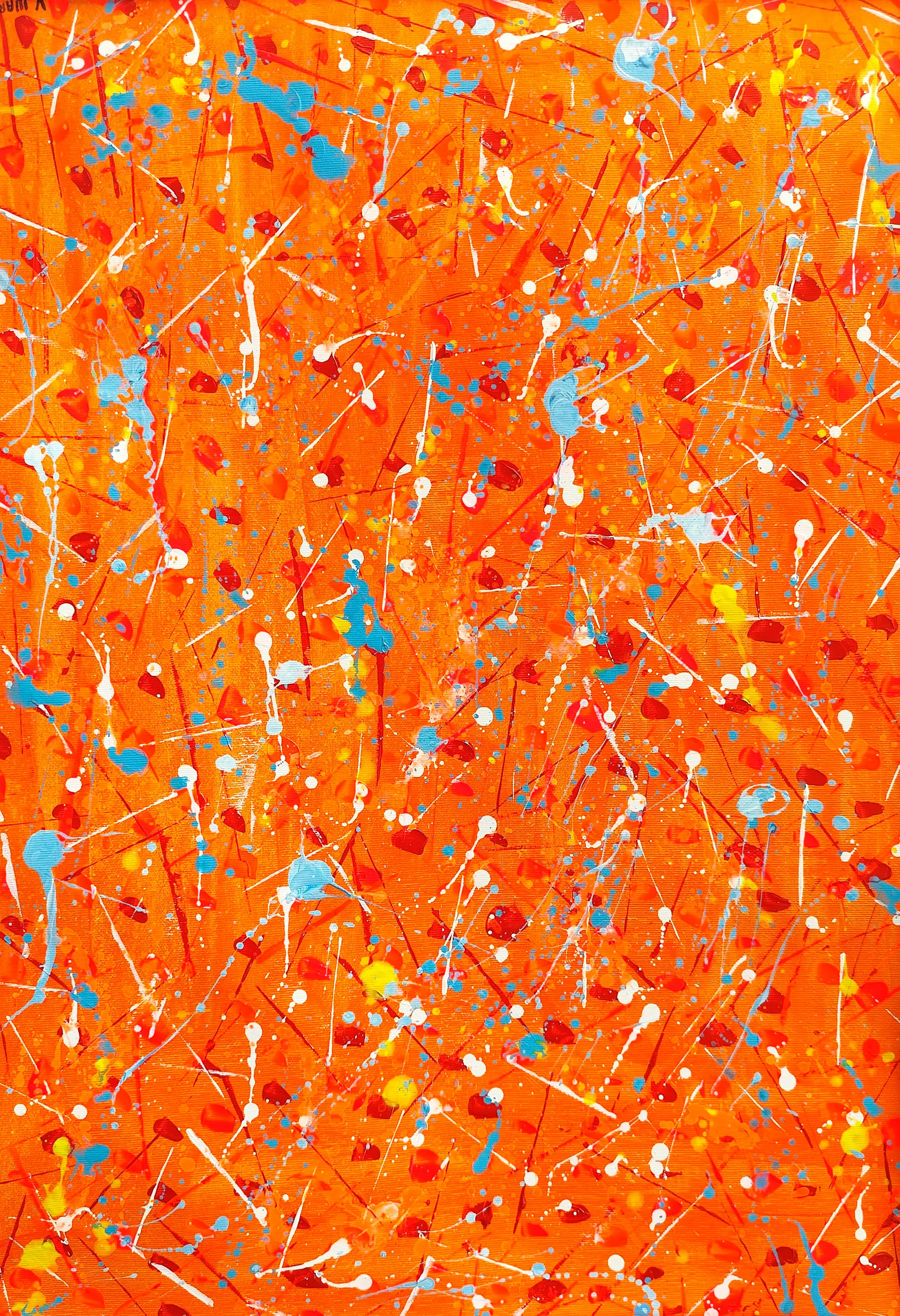 Obra titulada «Abstracto» de Vicente Juárez