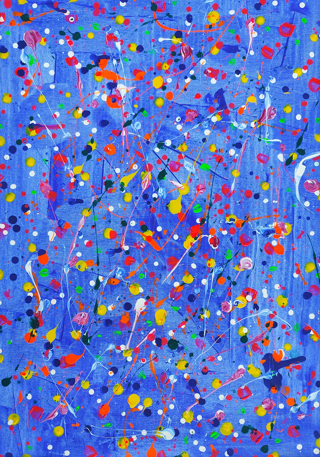 Abstracto en azul