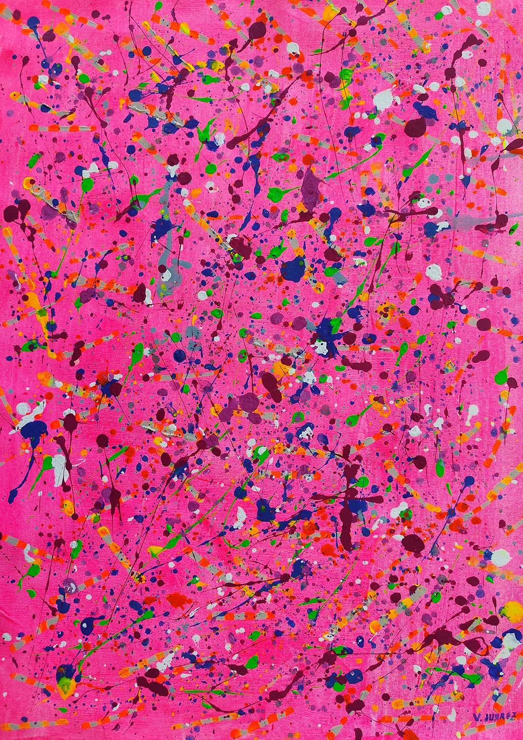 Abstracto en rosa
