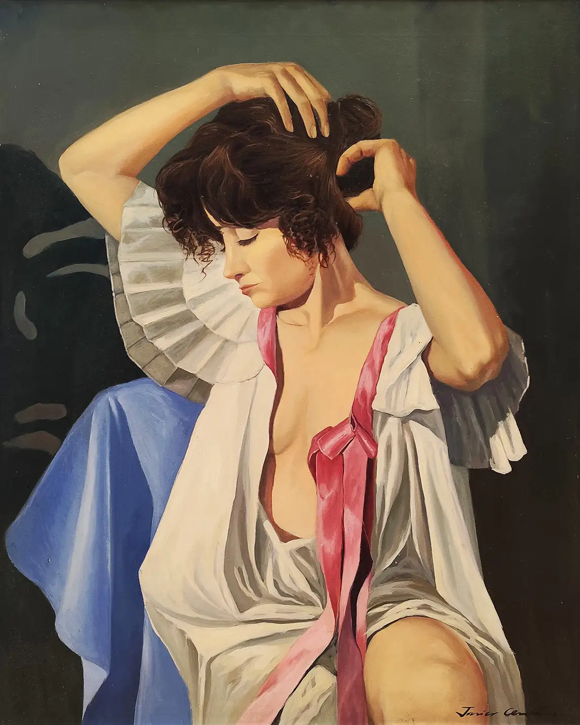 Obra titulada «Mujer sensual» de Javier Cerdá