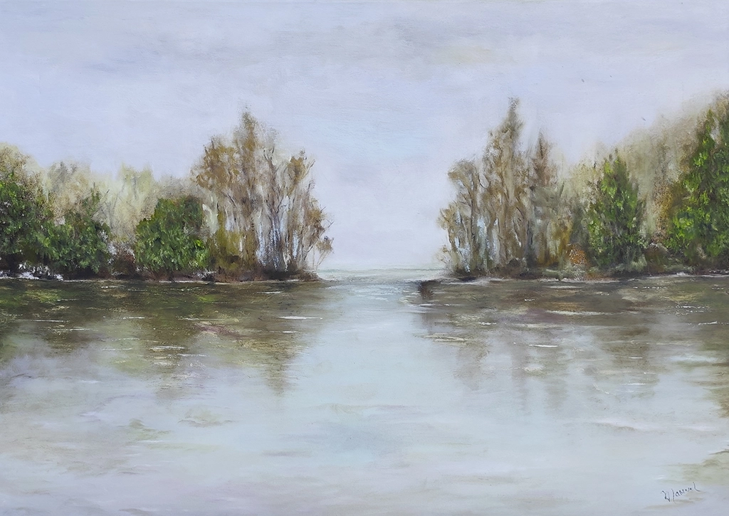 Paisaje con río