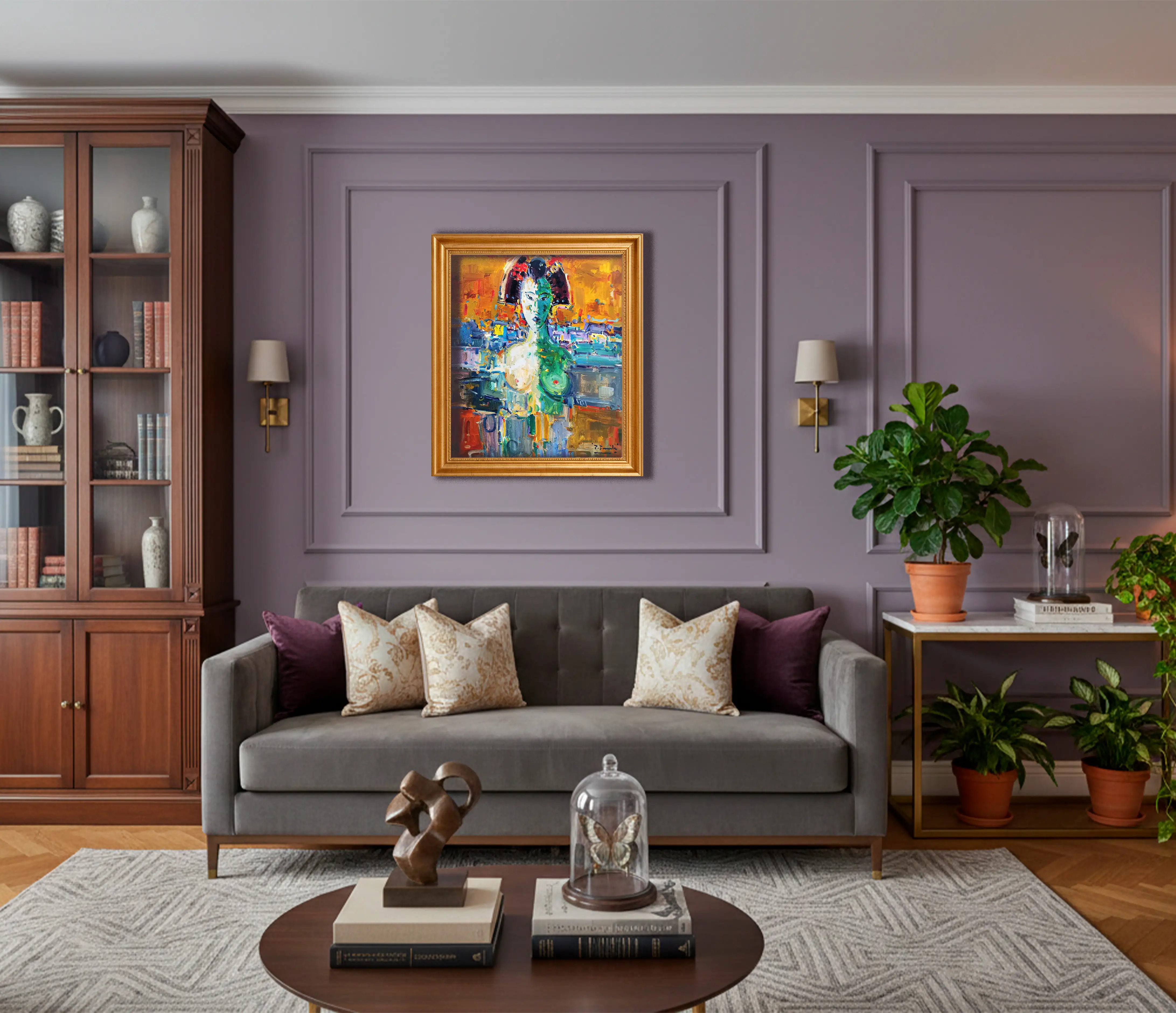 Mockup de la obra «Cara y paisaje de Extremadura» de Pedro Fraile